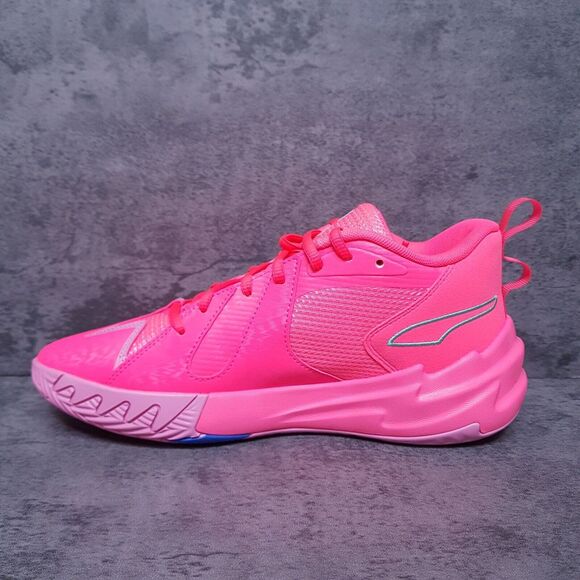 PUMA Scoot Zeros‎ Sunset Glow Basketball Shoes Mens 8 Pink Blue main image 4